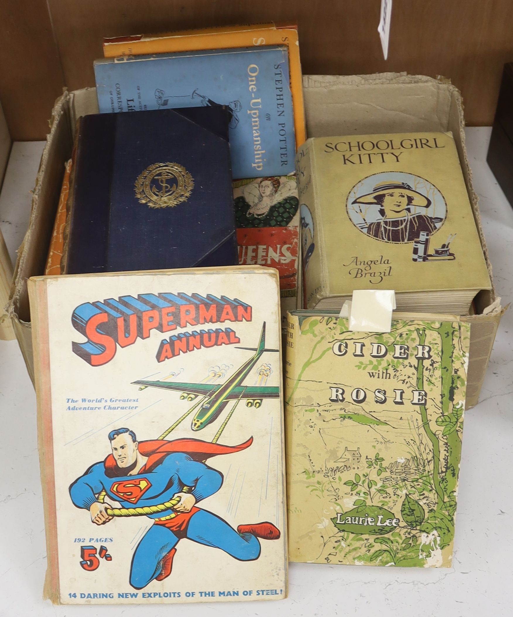A first edition 'Cider with Rosie' and other books